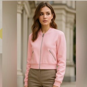 Acne Studio full zip Pink Bomber Jacket S